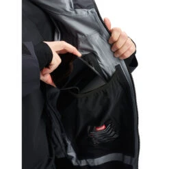 Burton [ak] Gore-Tex Hover Stretch Snowboardjacke True Black Herren -Bestes Skifahren Geschäft ak burton hover stretch true black 10013106 001 03 gross