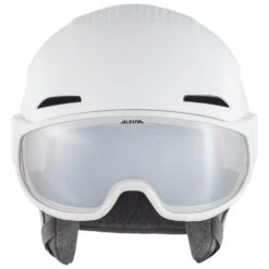 Alpina Alto V Skihelm White Matt Damen, Herren -Bestes Skifahren Geschäft alpina alto v a9238110 white 02 grossZqRMWelFOKgDr