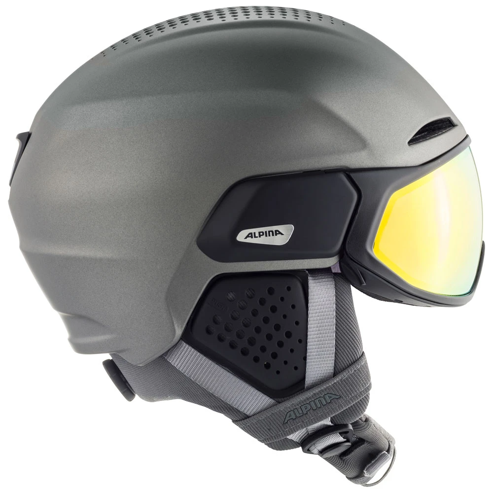 Alpina Oro QV Mips Sporthelm Gunmetal Matt Damen, Herren 2 Alpina Oro QV Mips Sporthelm Gunmetal Matt Damen, Herren – Bild 2