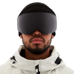 Anon M2 Polarized With Spare Skibrille Black/Polarized Smoke + Prcv Violet Herren -Bestes Skifahren Geschäft anon m2 polarized spare 19430100048 02 gross