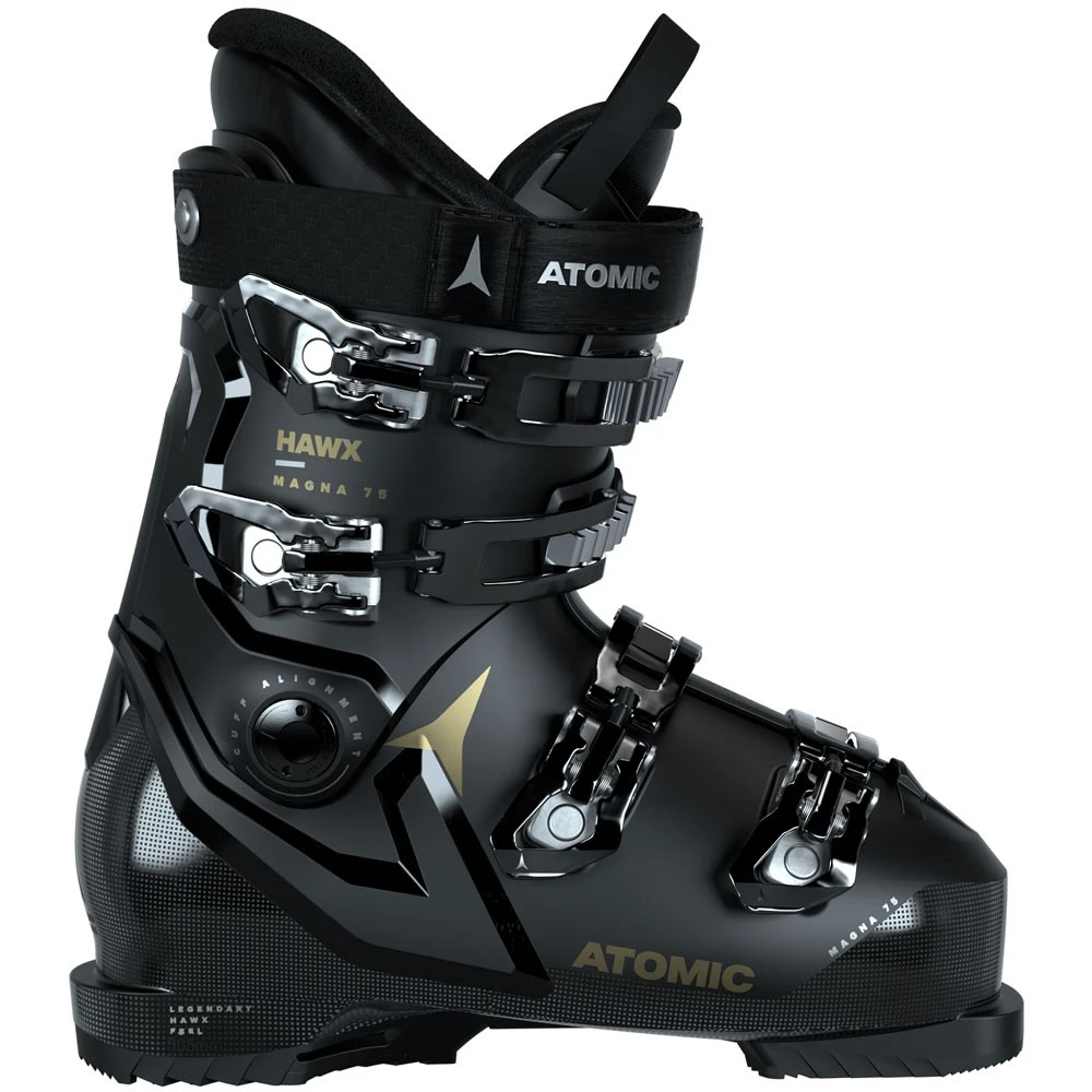 Atomic Hawx Magna 75 W Skistiefel Black/Gold Damen 1 Atomic Hawx Magna 75 W Skistiefel Black/Gold Damen