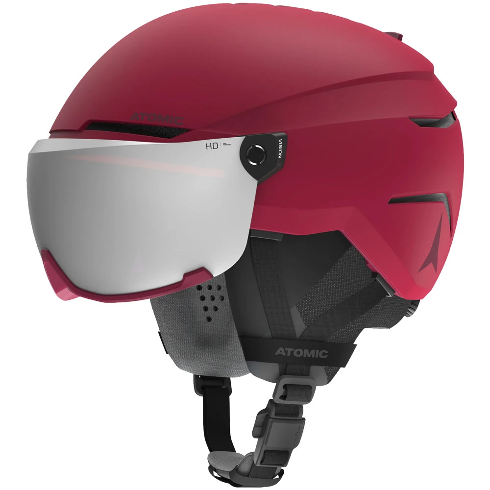 Atomic Savor Amid Visor HD Skihelm Dark Red Damen, Herren 1 Atomic Savor Amid Visor HD Skihelm Dark Red Damen, Herren