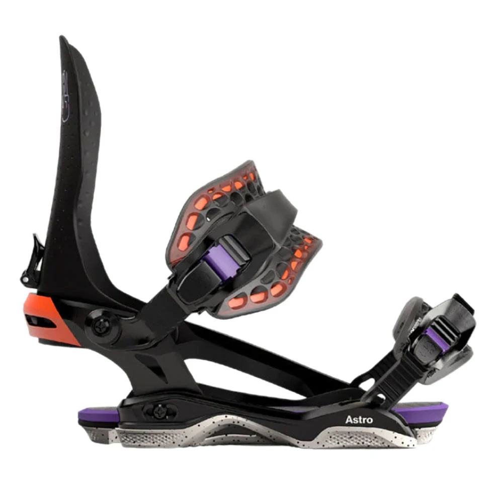 Bataleon Astro Asym Snowboard-Bindung Orange Purple Herren 2 Bataleon Astro Asym Snowboard-Bindung Orange Purple Herren – Bild 2