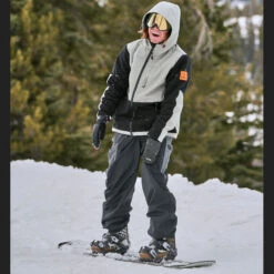 Bataleon Super Fleece Mid Layer Black/Gray Herren -Bestes Skifahren Geschäft bataleon super fleece ba2290sfl 04 gross