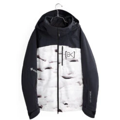 Burton [ak] Gore-Tex Embark Wintersportjacke True Black/Powder Pillows (Pow Pow) Damen -Bestes Skifahren Geschäft burton ak gore tex embark jacket 10010108003 04 gross