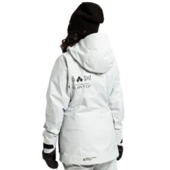 Burton [ak] Gore-Tex Upshift Winterjacke Solution Dyed Light Gray Damen -Bestes Skifahren Geschäft burton ak gore tex upshift jacket 21282101020 02 grossI3BBds79LtlMS