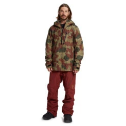 Burton [ak] Gore-Tex Velocity Wintersportjacke Martini Olive Telo Camo Herren -Bestes Skifahren Geschäft burton ak gore tex velocity anorak 14979105300 03 grossMKVljcFEsT8rl