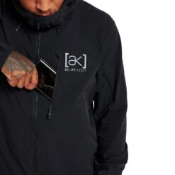 Burton [ak] Softshell Softshelljacke True Black Herren -Bestes Skifahren Geschäft burton ak softshell jacket 22690100001 03 gross
