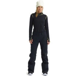 Burton [ak] Gore-Tex Summit Insulated Funktionshose True Black Damen -Bestes Skifahren Geschäft burton ak summit insulated true black 20496101 001 02 gross