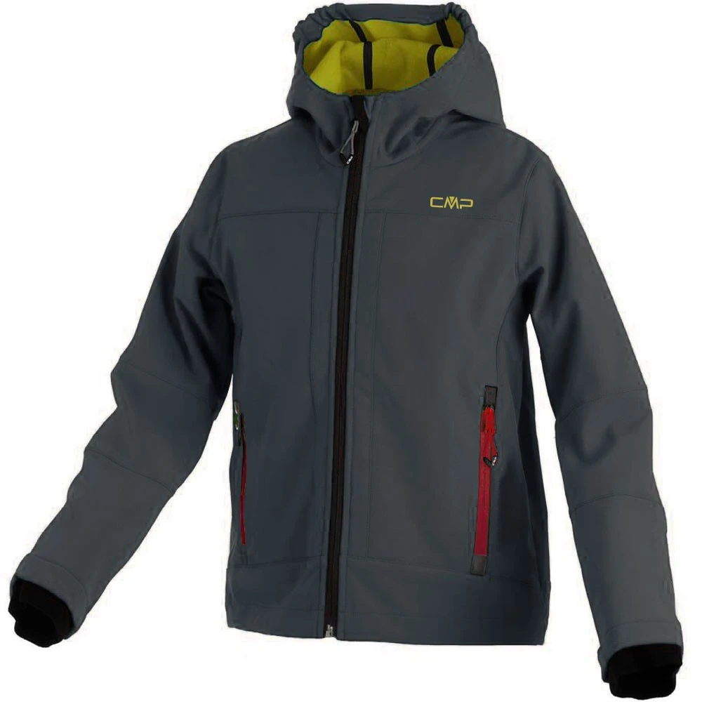 Campagnolo® Campagnolo Boy Softshell Softshelljacke Antracite/Lime Kinder 1 Campagnolo® Campagnolo Boy Softshell Softshelljacke Antracite/Lime Kinder