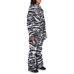 DC Vanguard Jumpsuit Schneeanzug Zebra White Damen -Bestes Skifahren Geschäft dc vanguard jumpsuit adjts03001 xwwk 02 gross