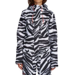 DC Vanguard Jumpsuit Schneeanzug Zebra White Damen -Bestes Skifahren Geschäft dc vanguard jumpsuit adjts03001 xwwk 03 gross