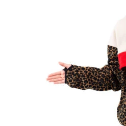 Eivy Ball Fleece Mid Layer Offwhite & Leopard Damen -Bestes Skifahren Geschäft eivy ball fleece 6221190218 6066 03 gross