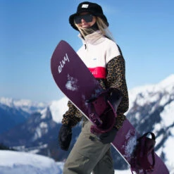 Eivy Ball Fleece Mid Layer Offwhite & Leopard Damen -Bestes Skifahren Geschäft eivy ball fleece 6221190218 6066 07 gross