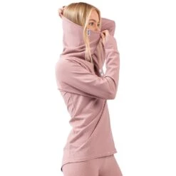 Eivy Icecold Gaiter Rib Langarmshirt Faded Woodrose Damen