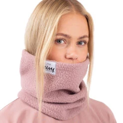 Eivy Tubular Sherpa Neckwarmer Faded Woodrose Damen