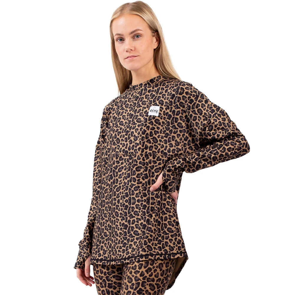 Eivy Venture Rib Langarmshirt Leopard Damen 1 Eivy Venture Rib Langarmshirt Leopard Damen
