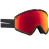 Electric Roteck Snowboardbrille Static Black/Auburn Red Damen, Herren