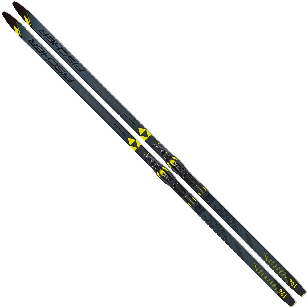 Fischer Twin Skin Superlite Stiff EF Langlaufski Black/Yellow Damen, Herren 1 Fischer Twin Skin Superlite Stiff EF Langlaufski Black/Yellow Damen, Herren