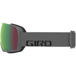 Giro Article Schneebrille Grey Wordmark/Vivid Emerald+Infrared Damen, Herren -Bestes Skifahren Geschäft giro article grey woodmark 300082033 02 gross