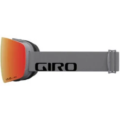 Giro Contour Skibrille Grey Wordmark/Vivid Ember Vivid Infrared Damen, Herren -Bestes Skifahren Geschäft giro contour grey wordmark 300098005 02 gross