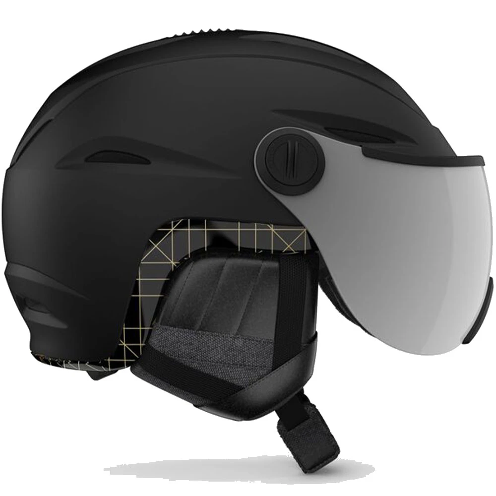 Giro Essence MIPS Snowboardhelm Matte Black/Silver Flash Damen 4 Giro Essence MIPS Snowboardhelm Matte Black/Silver Flash Damen – Bild 4