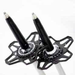 Jones Talon Poles Silver Teleskopstöcke Silver Damen, Herren -Bestes Skifahren Geschäft jones talon jj21tp silver 04 gross