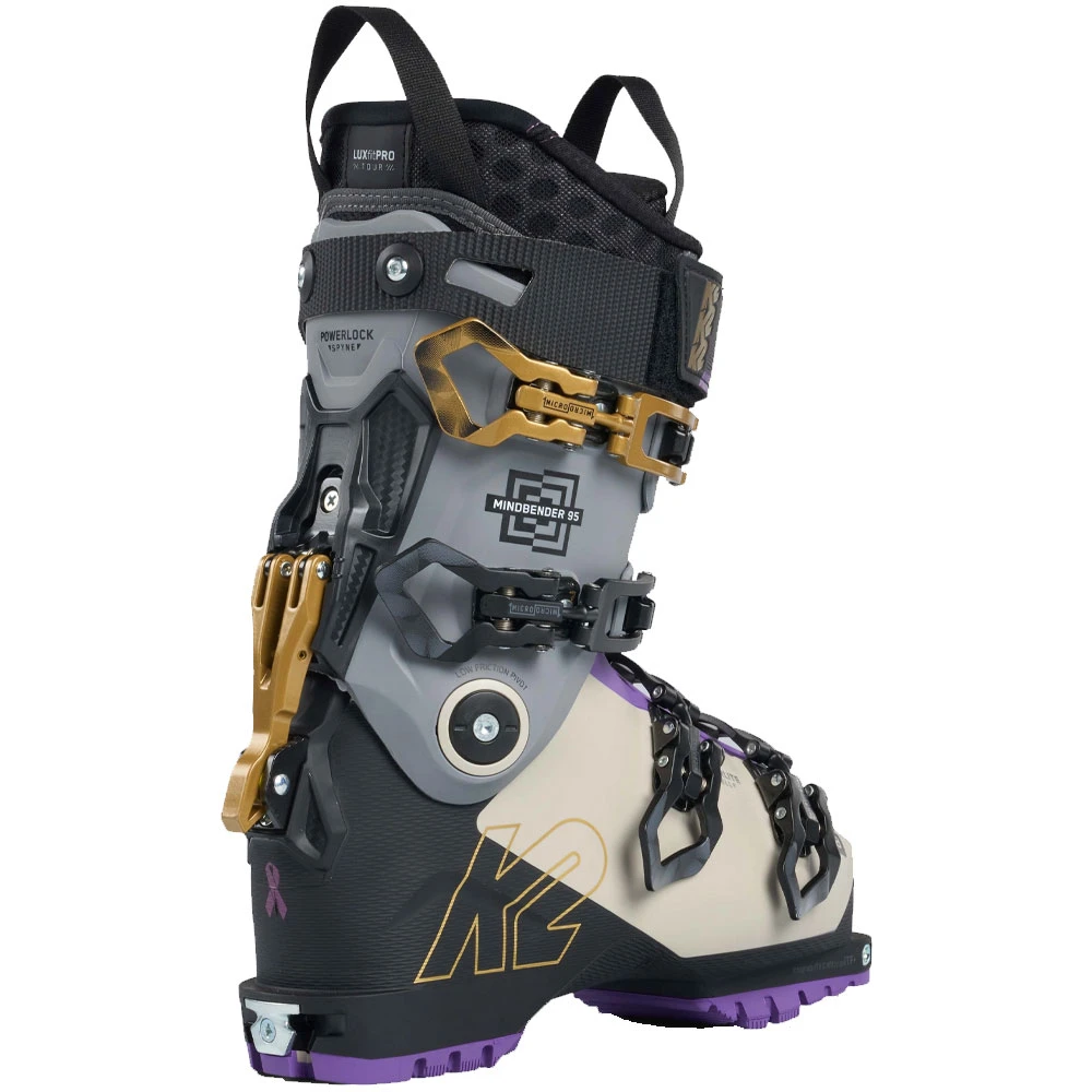 K2 Mindbender W 95 Skischuhe Grey/Beige/Purple Damen 3 K2 Mindbender W 95 Skischuhe Grey/Beige/Purple Damen – Bild 3