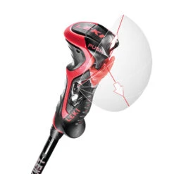 Leki Airfoil 3D Ski Alpin-Stöcke Schwarz/Rot Damen, Herren -Bestes Skifahren Geschäft leki airfoil 3d 65067951 03 gross