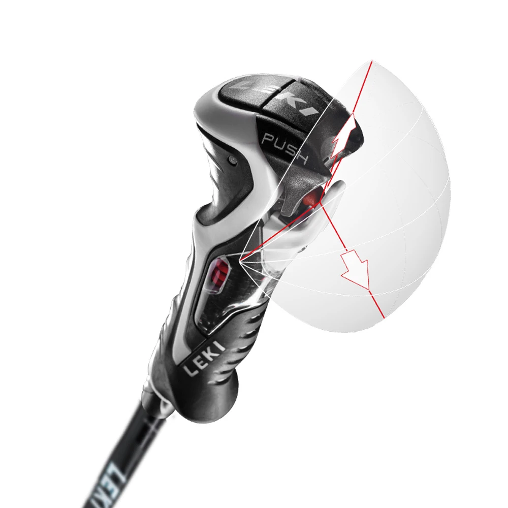 Leki Artena Airfoil 3D Skistöcke Schwarz/Türkis Damen, Herren 4 Leki Artena Airfoil 3D Skistöcke Schwarz/Türkis Damen, Herren – Bild 4