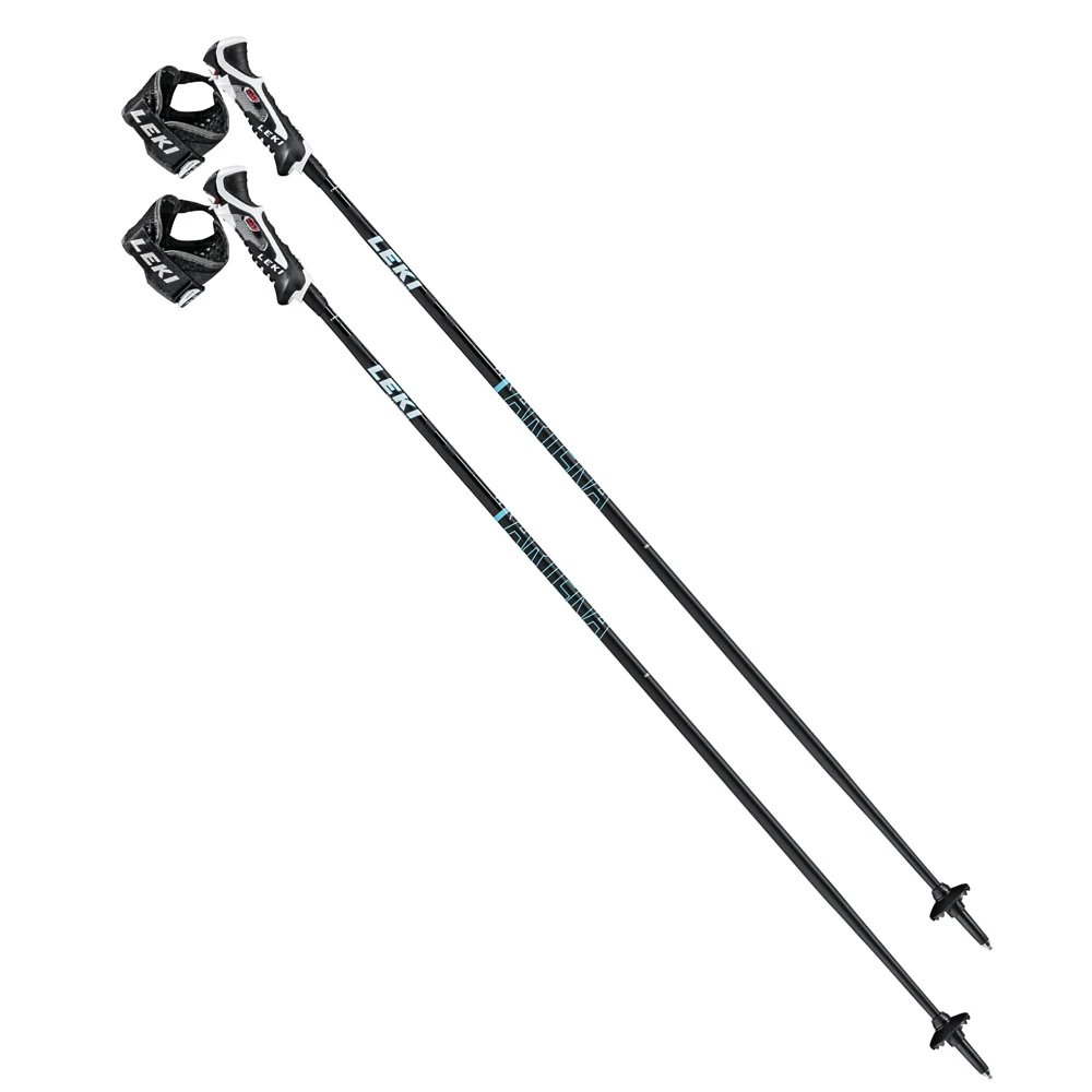 Leki Artena Airfoil 3D Skistöcke Schwarz/Türkis Damen, Herren 1 Leki Artena Airfoil 3D Skistöcke Schwarz/Türkis Damen, Herren