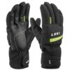 Leki Max Junior Kinderhandschuhe Black/Lime Kinder