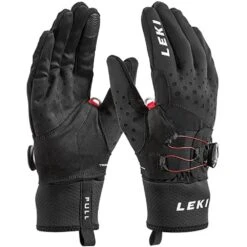 Leki Nordic Tune Shark Boa Langlauf-Handschuhe Black Damen, Herren