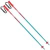 Leki Rider Skistöcke Petrol-Weiß/Blau-Neonrot Kinder