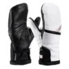 Leki Snowfox 3D Lady Mitten Fausthandschuhe Weiss/Gold Damen