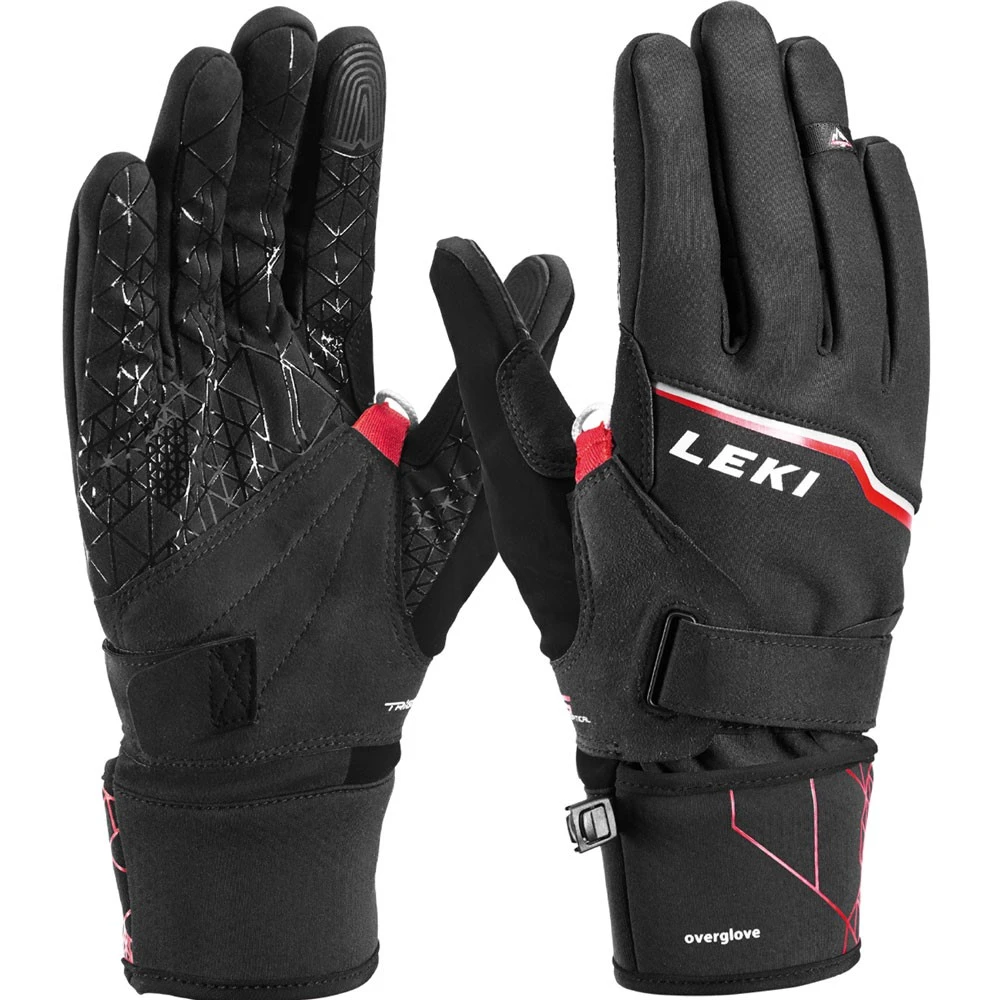 Leki Tour Vision V Plus Skihandschuhe Black/Red Herren 1 Leki Tour Vision V Plus Skihandschuhe Black/Red Herren