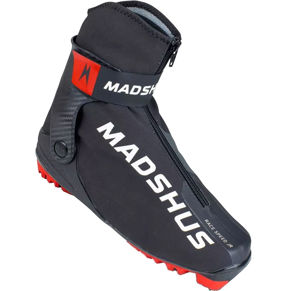 Madshus Race Speed JR Langlaufschuhe Black/Red Kinder 1 Madshus Race Speed JR Langlaufschuhe Black/Red Kinder