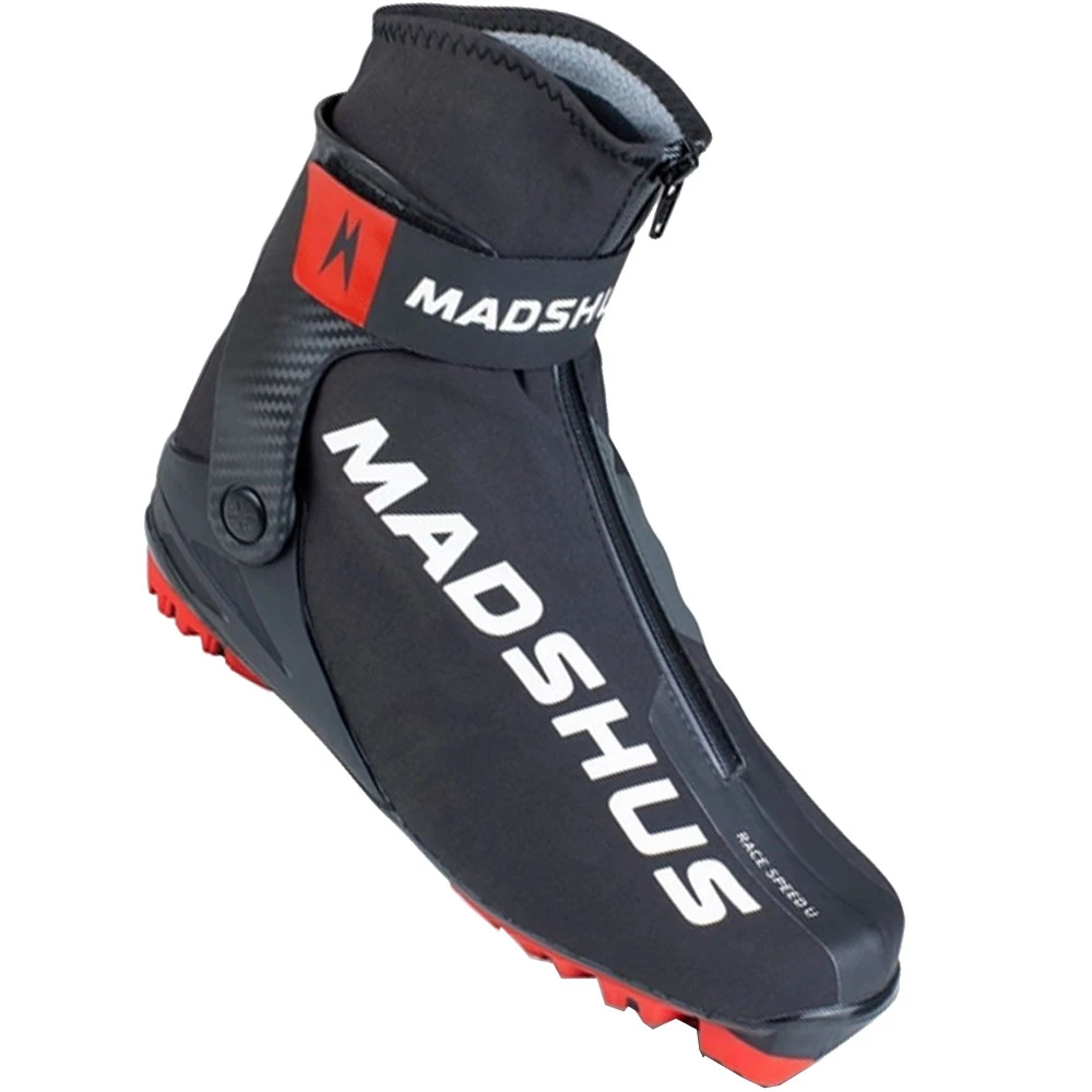 Madshus Race Speed Universal Langlaufschuhe Black/Red Damen, Herren 1 Madshus Race Speed Universal Langlaufschuhe Black/Red Damen, Herren