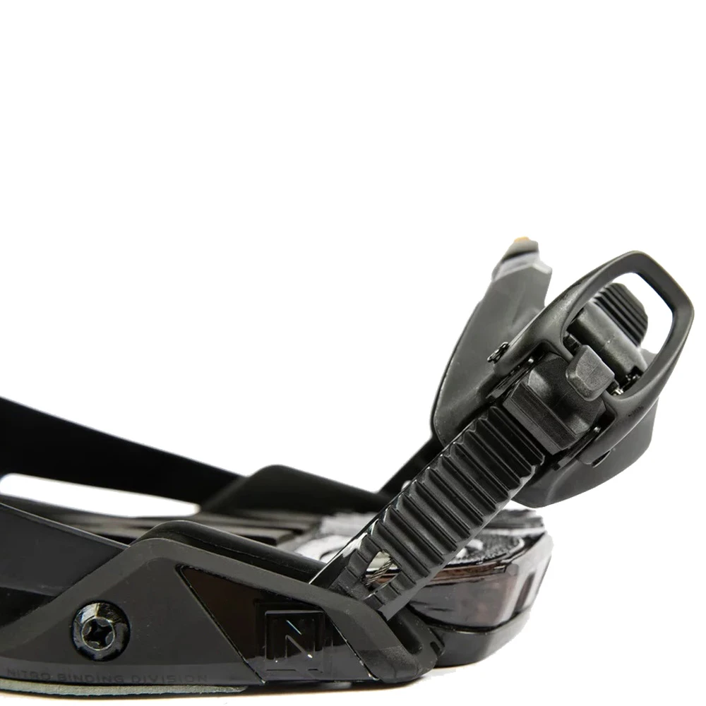 Nitro Phantom Carver Snowboard-Bindung Ultra Black Herren 2 Nitro Phantom Carver Snowboard-Bindung Ultra Black Herren – Bild 2