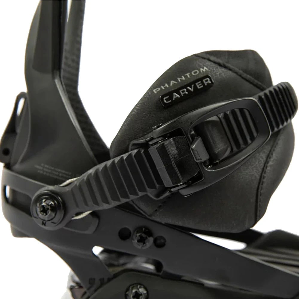 Nitro Phantom Carver Snowboard-Bindung Ultra Black Herren 3 Nitro Phantom Carver Snowboard-Bindung Ultra Black Herren – Bild 3