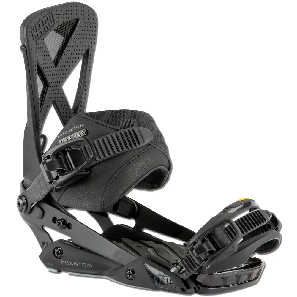 Nitro Phantom Carver Snowboard-Bindung Ultra Black Herren 1 Nitro Phantom Carver Snowboard-Bindung Ultra Black Herren