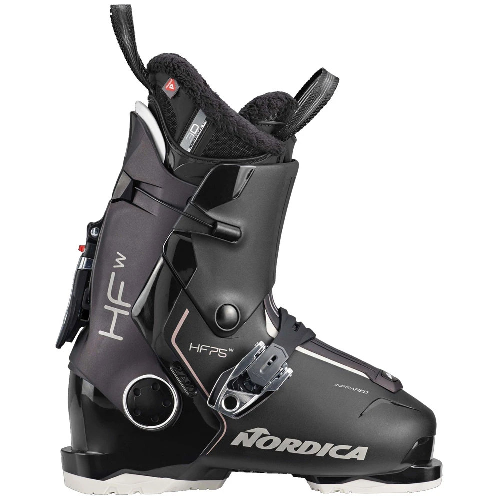 Nordica HF 75 W Skischuhe Black/Black Perl/Pink Damen 1 Nordica HF 75 W Skischuhe Black/Black Perl/Pink Damen