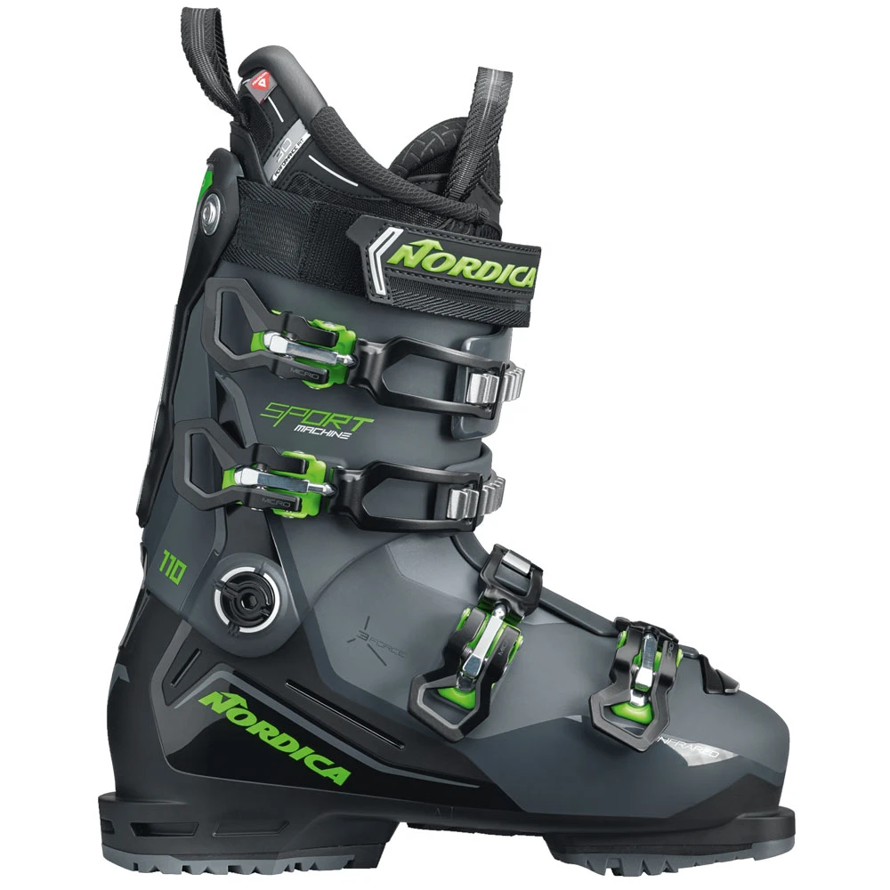 Nordica Sportmachine 3 110 GW Skischuhe Anthracite/Black/Green Herren 1 Nordica Sportmachine 3 110 GW Skischuhe Anthracite/Black/Green Herren