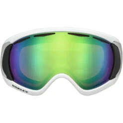 Oakley Canopy Fundgrube Skibrille Matte White/Prizm Jade Iridium Damen, Herren -Bestes Skifahren Geschäft oakley canopy fundgrube oo7047 65 02 gross