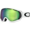 Oakley Canopy Fundgrube Skibrille Matte White/Prizm Jade Iridium Damen, Herren