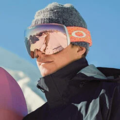 Oakley Flight Deck L Wintersportbrille Freestyle/Prizm Rose Gold Damen, Herren -Bestes Skifahren Geschäft oakley flight deck l freestyle oo7050 c5 04 gross