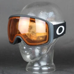 Oakley Flight Tracker XL Snowboardbrille Matte Black Prizm Snow Persimmon Damen, Herren -Bestes Skifahren Geschäft oakley flight tracker oo7104 04 04 gross