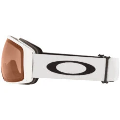 Oakley Flight Tracker XL Snowboardbrille Matte White Prizm Snow Persimmon Damen, Herren -Bestes Skifahren Geschäft oakley flight tracker oo7104 12 03 gross