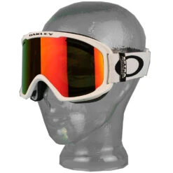 Oakley O Frame 2.0 Pro XM Snowboardbrille Matte White/Fire Iridium/Persimmon Damen, Herren -Bestes Skifahren Geschäft oakley o frame 2 pro xm oo7113 03 04 grossbJaJZWOPSm77x