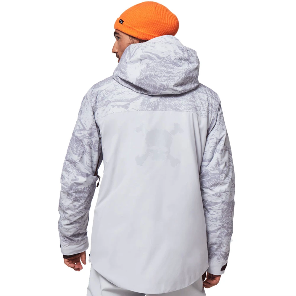 Oakley TC Ice BZI Snowboardanorak Grey Mountains Herren 2 Oakley TC Ice BZI Snowboardanorak Grey Mountains Herren – Bild 2